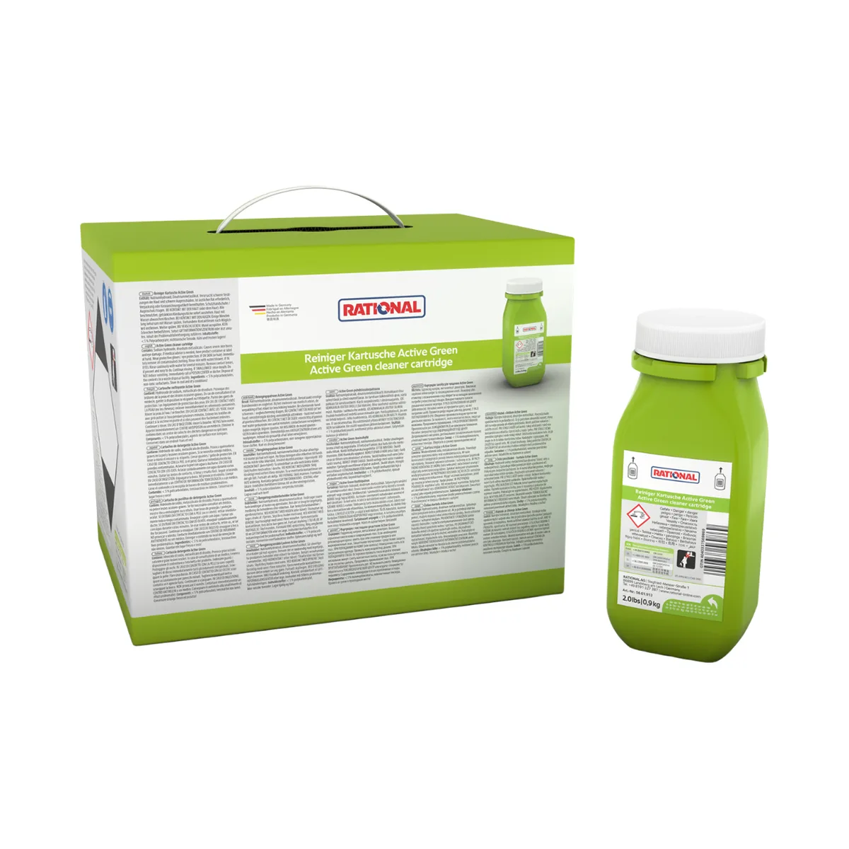 RATIONAL 56.01.912 Active Green Cleaner Cartridges