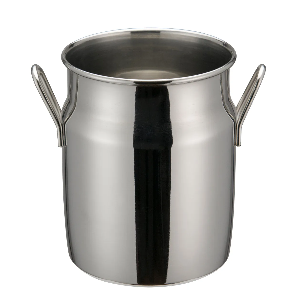 Winco DDSD-103S Mini Milk Can, 14 Oz., 3-1/8" Dia. X 4"H, With Handles