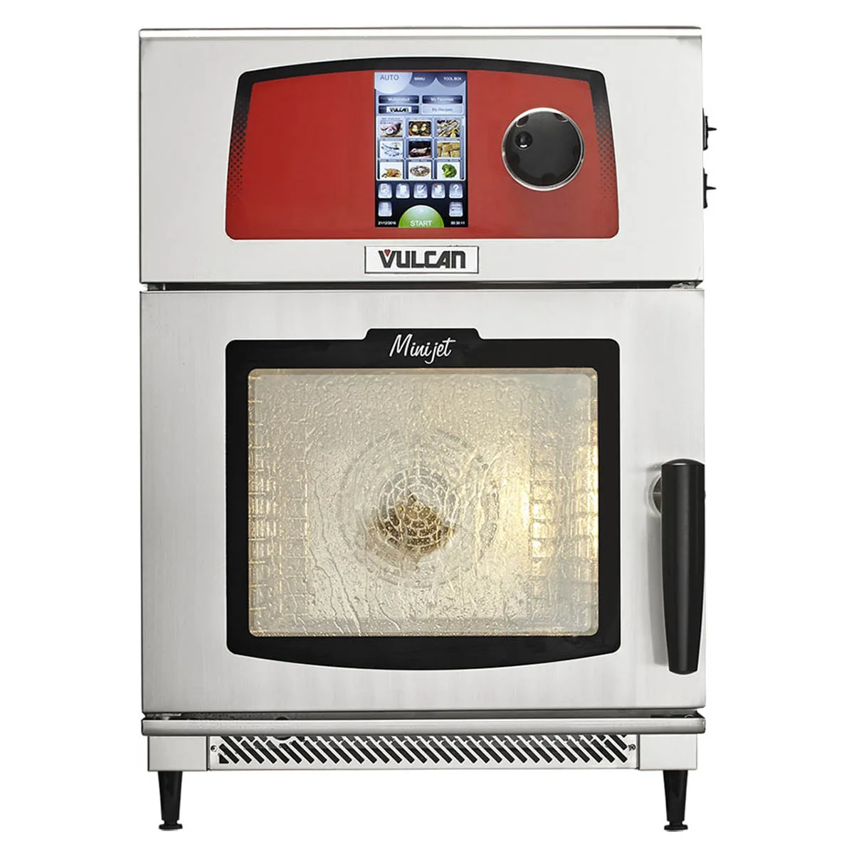 Vulcan MINI-JET Mini Size 4 Pan Electric Combi Oven w/ Touch & Knob Controls, Boilerless, 208V