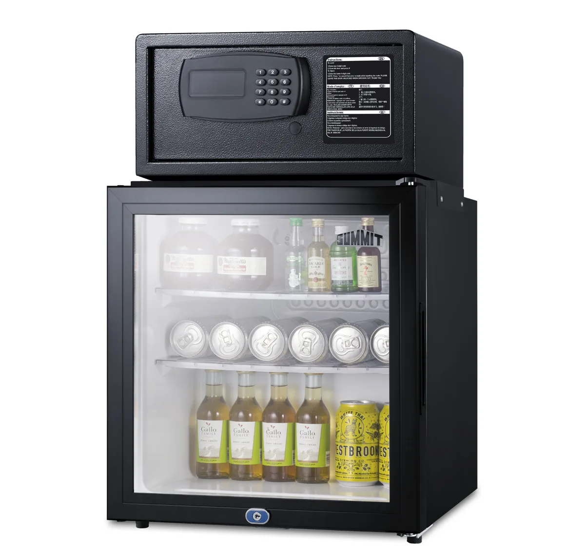 Summit MBSAFEG Reach-In Undercounter Refrigerator
