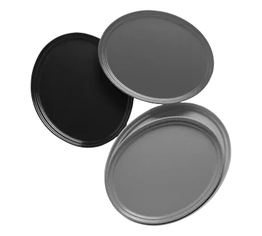Cambro 2500106 Camtray Oval Tray, 19-1/4" x 24" Fiberglass, Peach, Dishwasher Safe, NSF