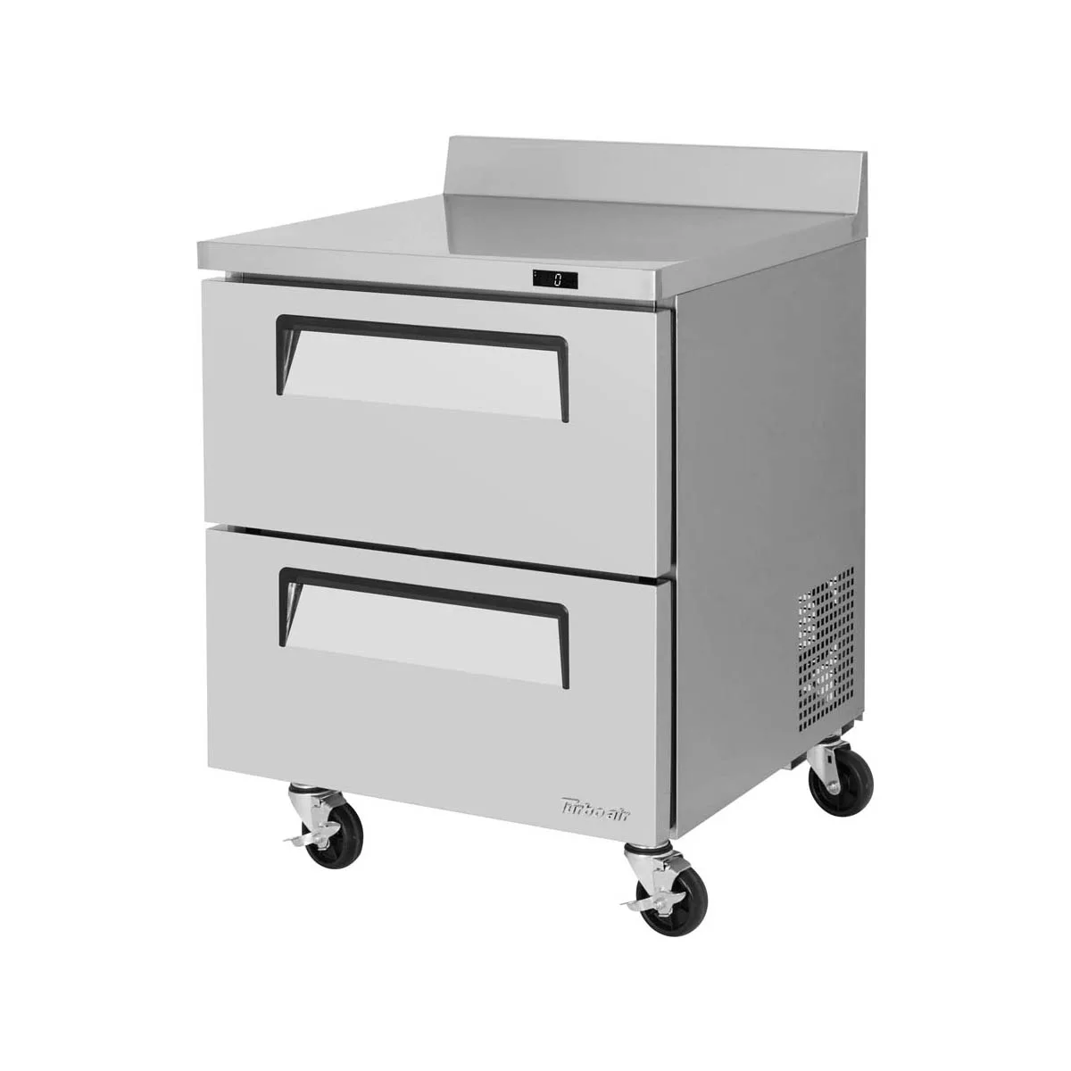 Turbo Air TWF-28SD-D2-N 27" 1-Section Worktop Freezer w/ 2 Drawers, 7 cu. ft.