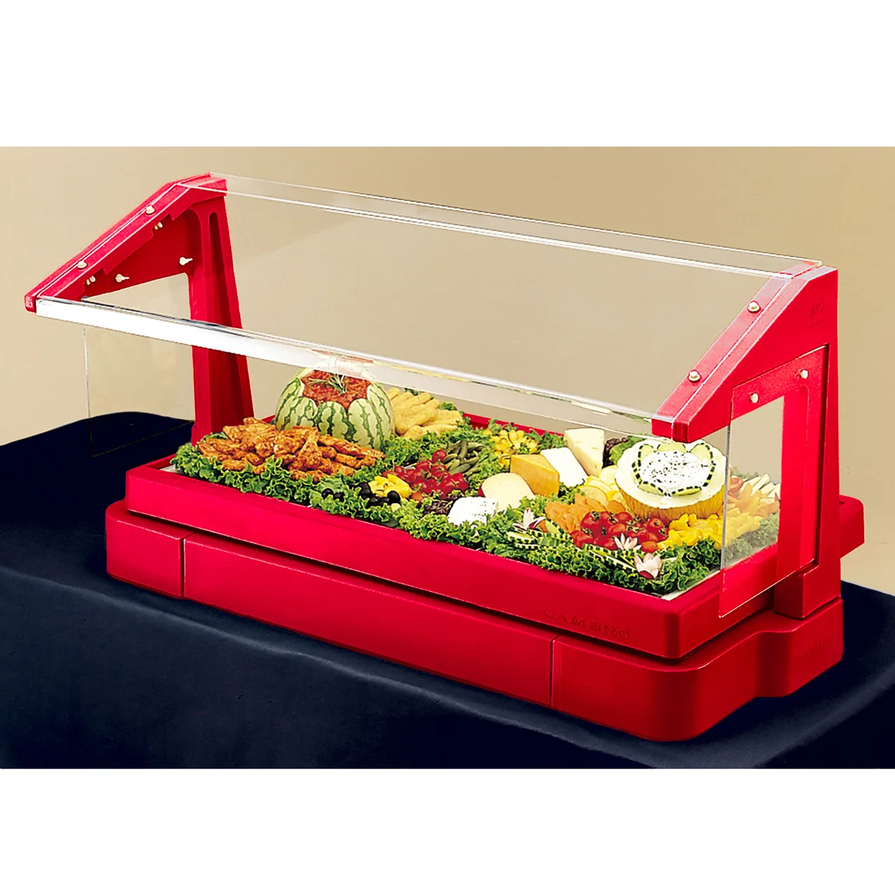 Cambro BBR480158 Table Top Buffet Bar, with Sneeze Guard