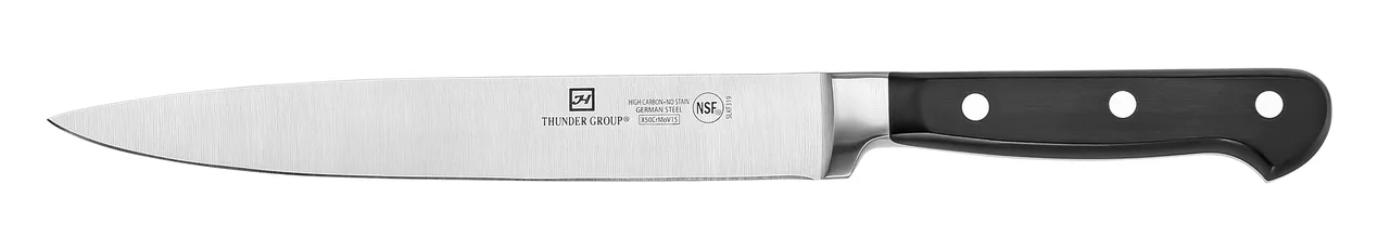 Thunder Group SLKF319 Slicer, 8" Blade, Forged, German Steel
