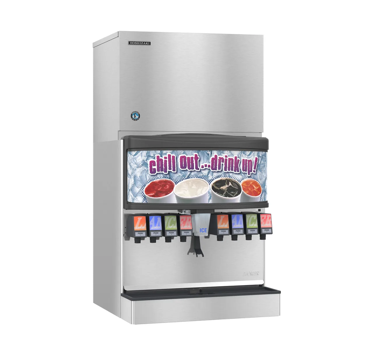 Hoshizaki KMD-705MRJZ Cube Ice Maker, 30" Wide, 727 Lb/Day, Crescent, Remote, 115V 13.7A, NSF/UL