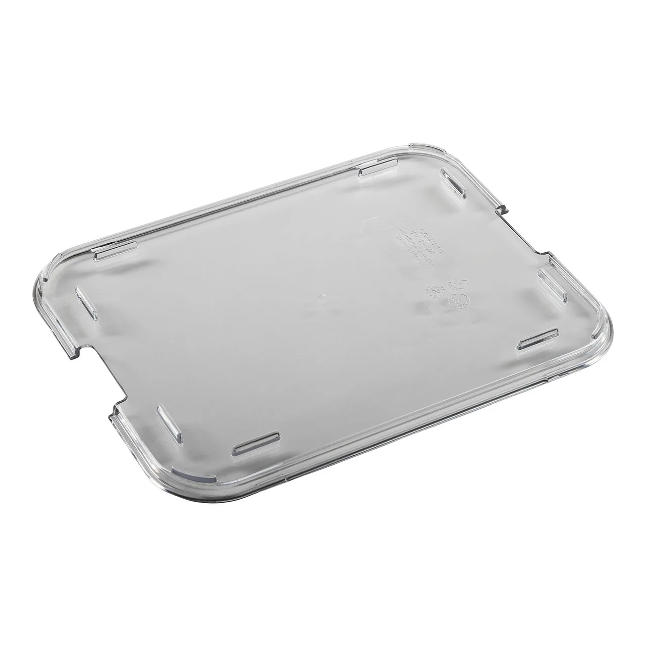 Cambro 853FCWC135 Tray Cover - Clear Polycarbonate Lid, 8-13/16" L x 6-3/4" W x 1/4" D, NSF