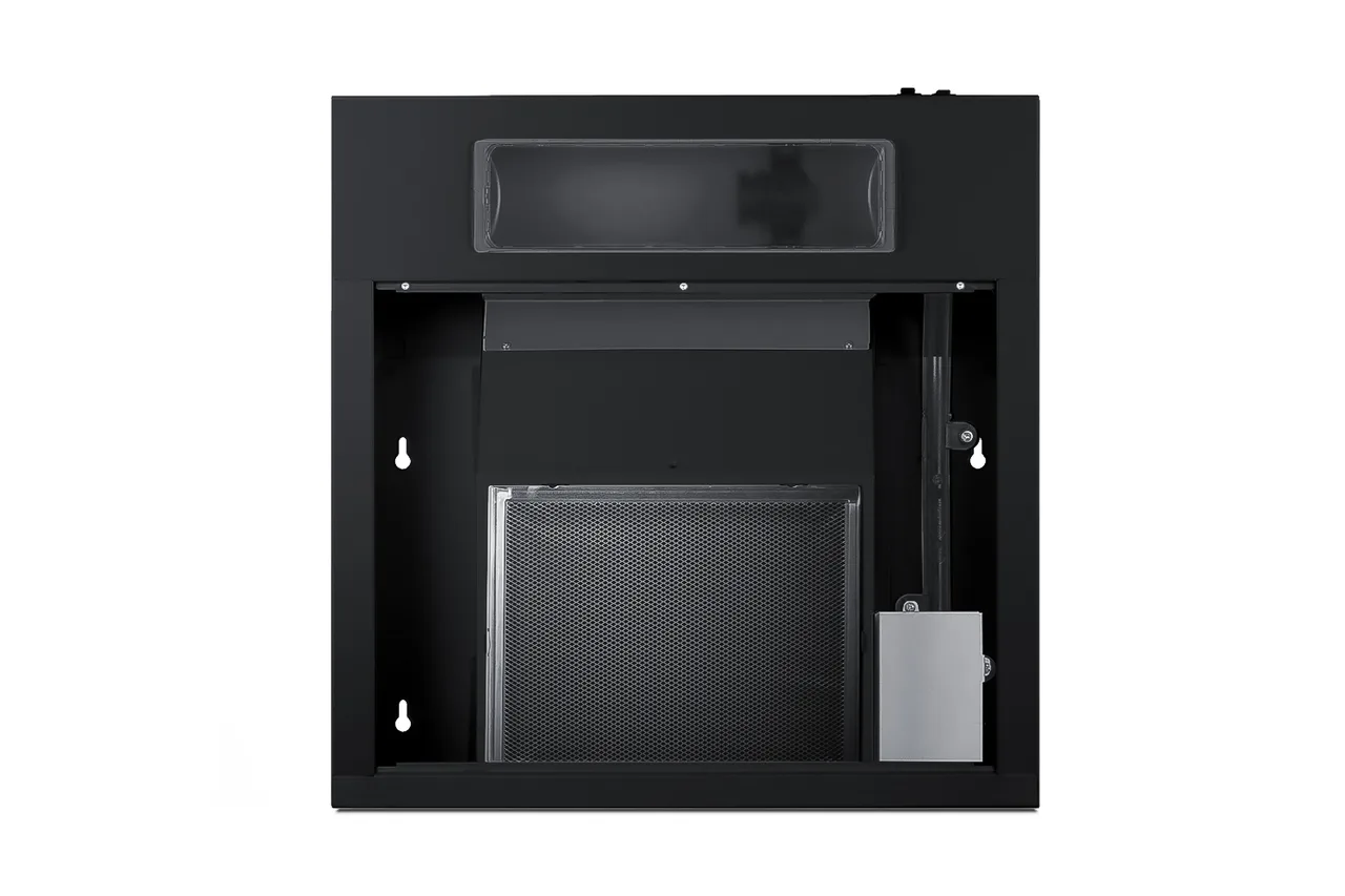 Summit HC20BBADA Under Cabinet Hood, 20" 270 CFM, Convertible, Charcoal/Aluminum Filter, ETL Certified