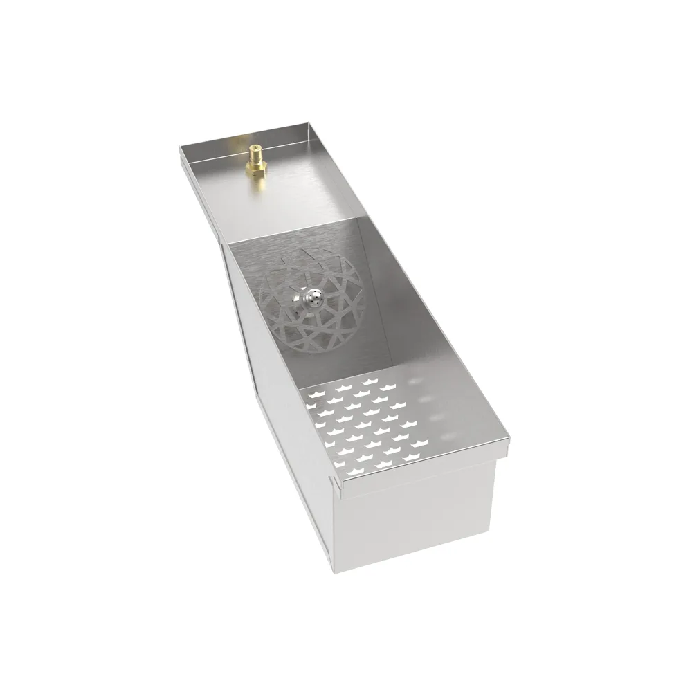 Krowne MW-SJ6 Movewell Dump Sink Modular Insert, 6"W X 21"D X 6"H