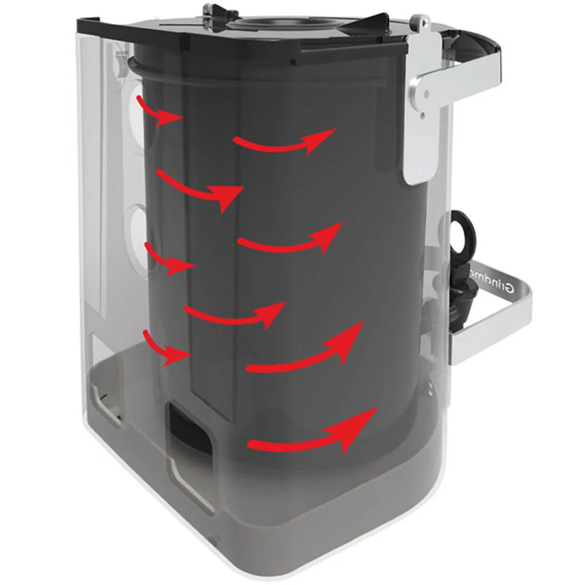 Grindmaster PBC-1A Single Coffee Brewer for Thermal Server For 1.5-Gal Air-Heated Shuttle 