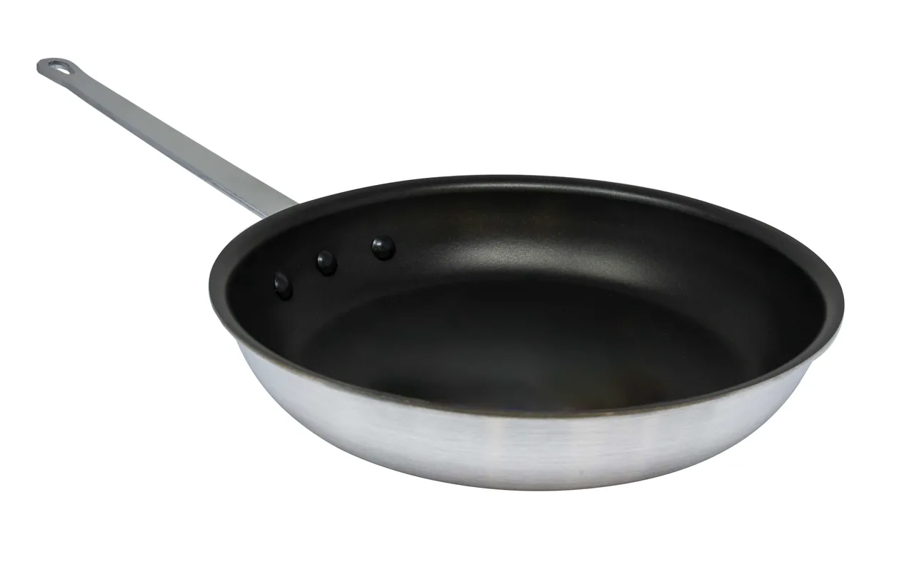 Omcan USA 43337 Fry Pan - 12" Non‑Stick Eclipse, 3.5mm Aluminum, Riveted Handle NSF