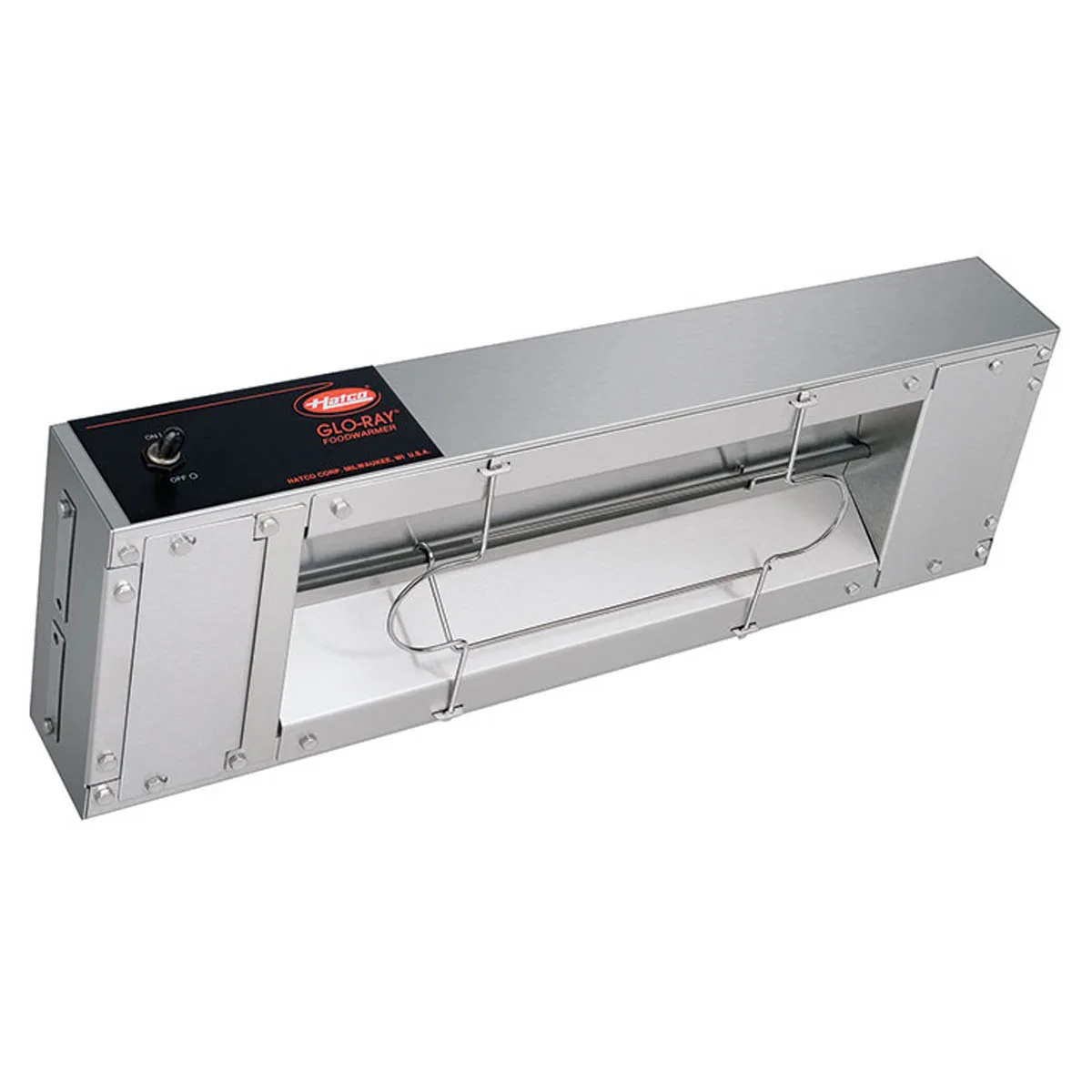 Hatco GR-18 18" Glo-Ray Infrared Strip Heater w/ Single Rod, 250W