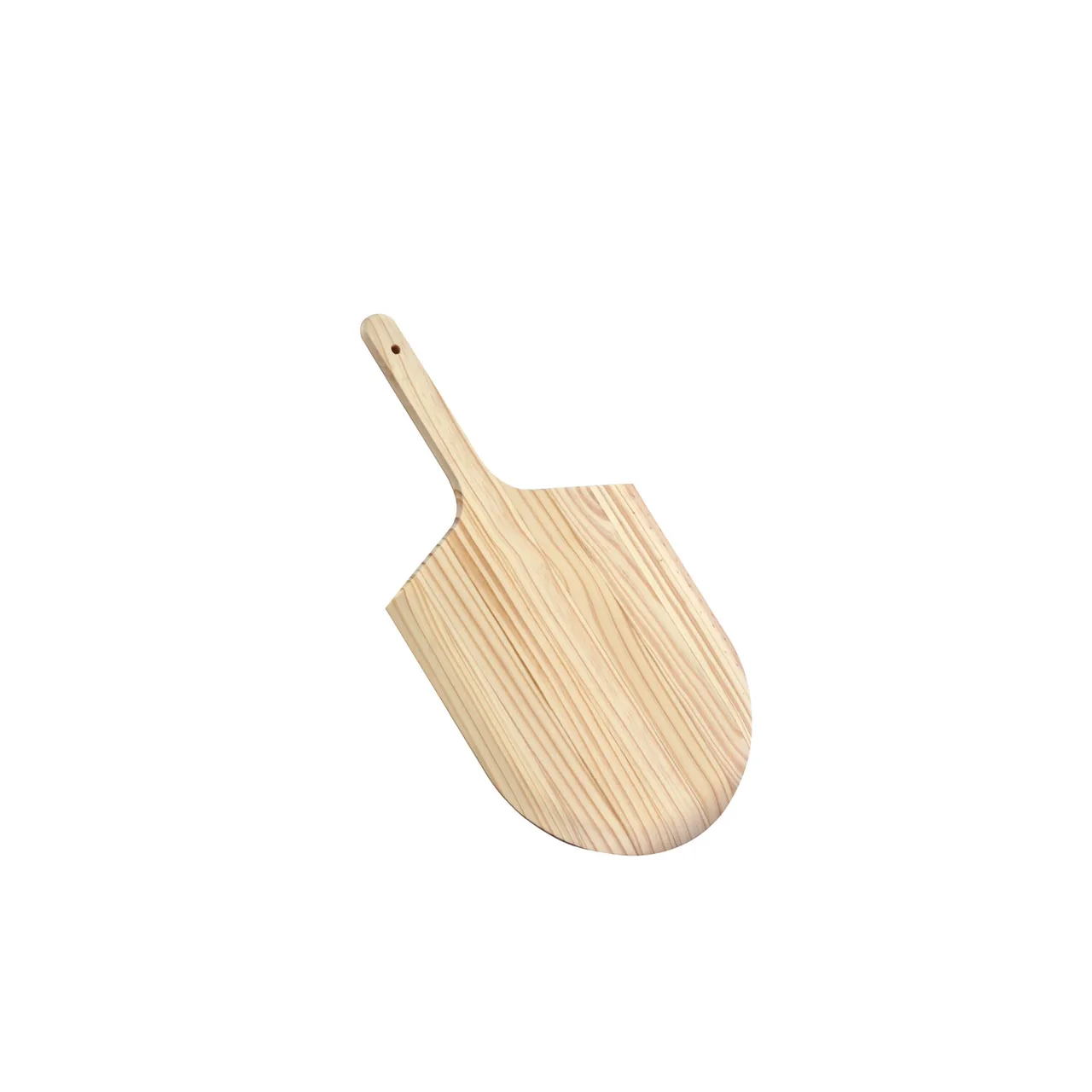 CAC China PPLW-1415B Pizza Peel, 24"W, 14"x15", Wooden Handle, Stainless Steel Blade
