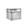 Omcan USA 48562 Refrigerated Display Case, 48" Wide, 13.2 cu.ft, Steel, Glass Front, 380W 110V