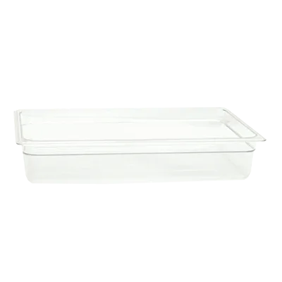 Thunder Group PLPA8004 Food Pan, Full Size, 4" Deep, Shatter And Scratch Resistant