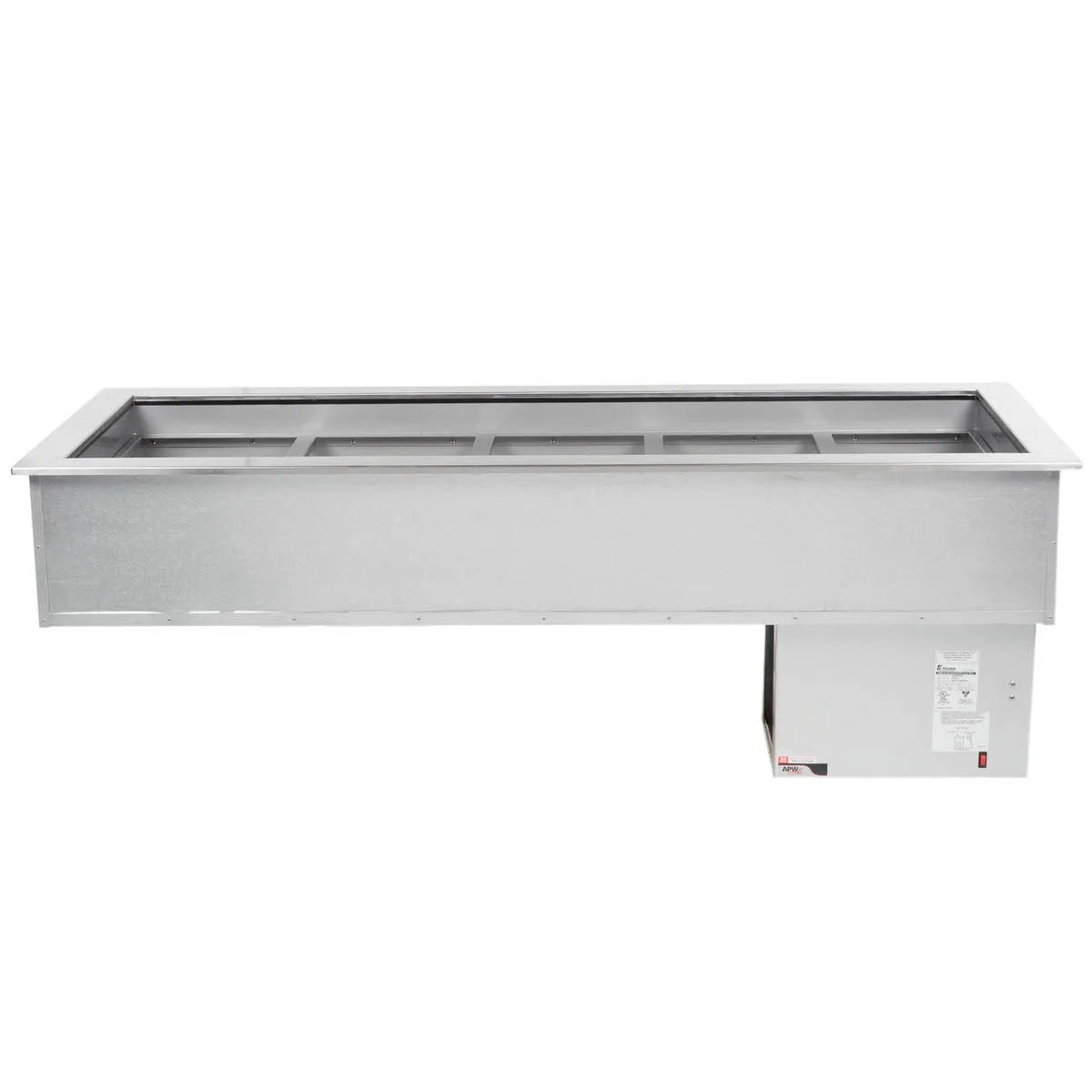 APW Wyott CW-5 Refrigerated Drop-In Cold Food Well Unit