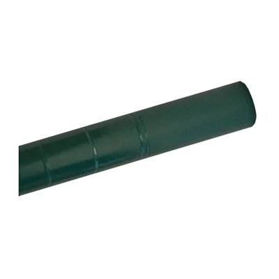 Omcan USA 31373 - 74" Green Epoxy Coated Wire Shelving Post, Stationary, 74" Height, No Leveler
