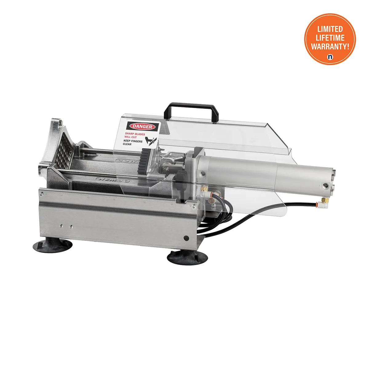 Nemco 56455-3 Monster Airmatic FryKutter – 1/2" Square Cut, 720 Potatoes/Hour, Air-Powered, Al & SS Construction