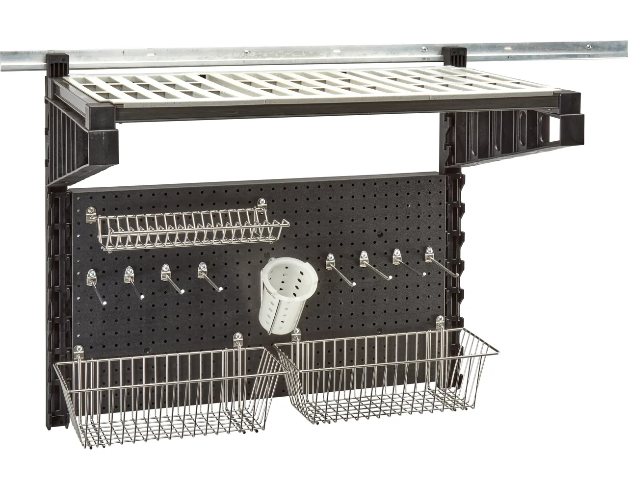 Cambro EWSA36PREP110 Camshelving® Elevation Series Wall Shelving Prep Station Add-On Kit - 18" x 36"