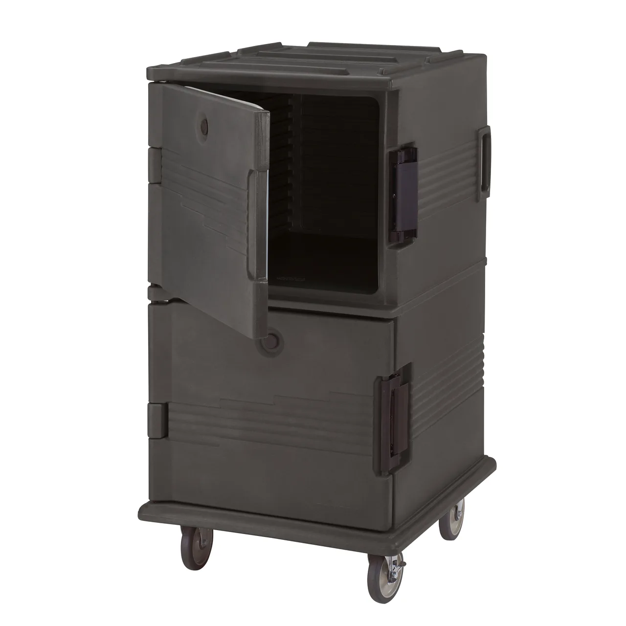 Cambro UPC1600110 Ultra Camcart® Black Insulated Food Pan Carrier - 24 Pan Capacity