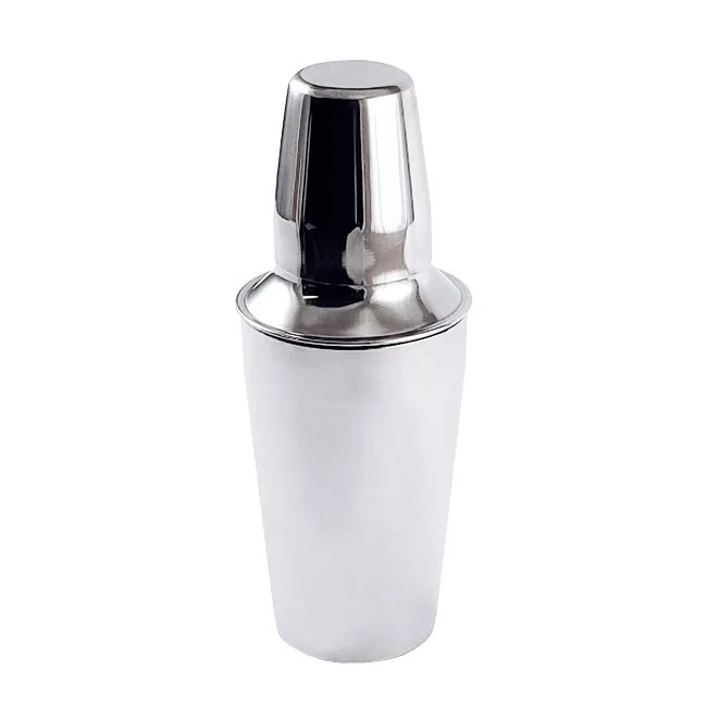 Omcan USA 80827 Bar Cocktail Shaker Set – 3‑Piece 16 oz Stainless Steel Shakers
