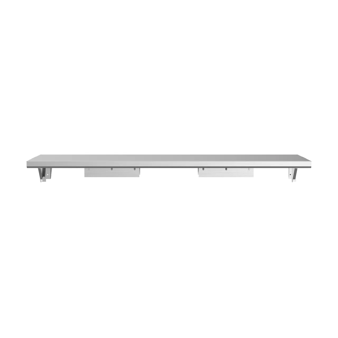 Winholt SSPT-1884 Stainless Steel Single Pass-Thru Shelf - 84"W X 18"D