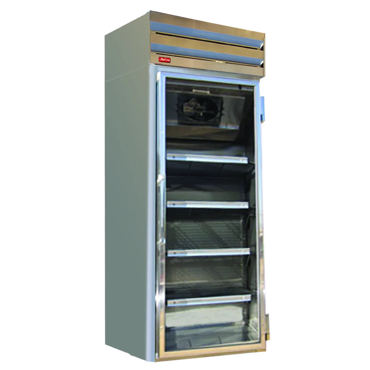 Howard-McCray GF22-FF-B 26" 1 Glass Door Merchandiser Freezer in Black, 22 cu. ft.