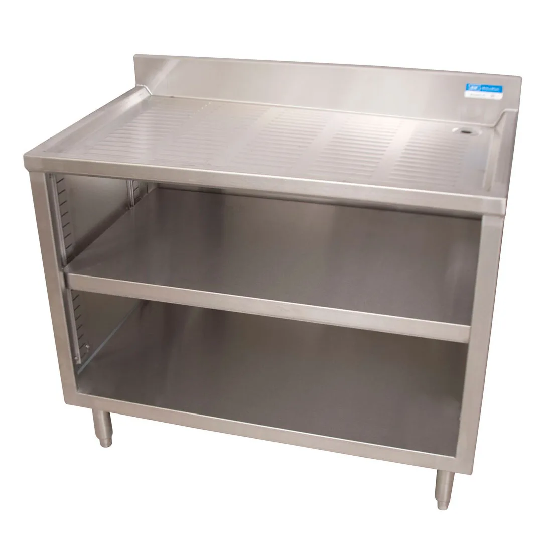 BK Resources UB4-21-GC481 Underbar Glass Rack Unit, Drainboard Top