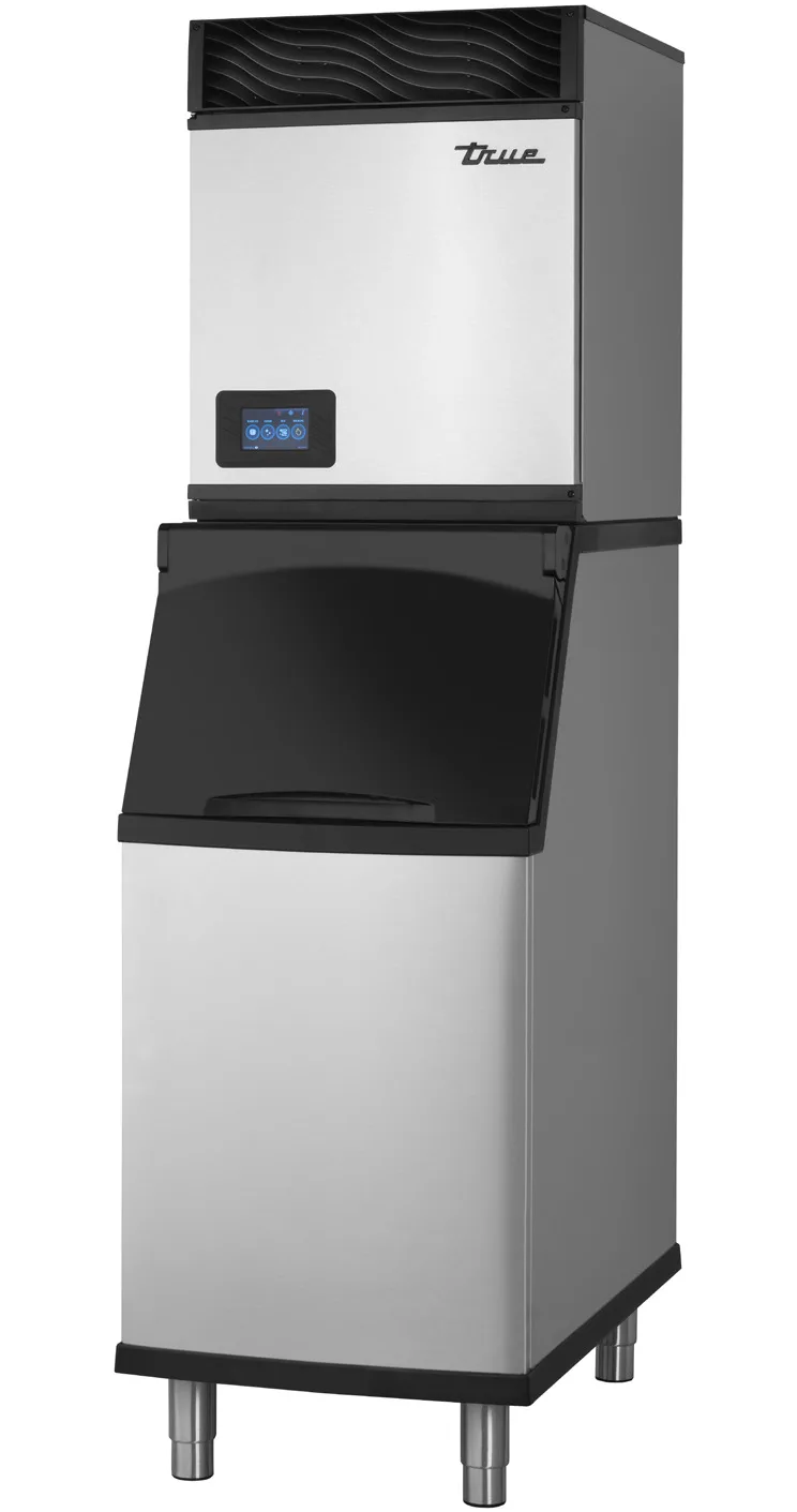 True TCIM-622-FA1-A Ice Maker Head, 22" x 24" x 27", 640 lb/Day, Full Cube Ice, 4.3" Touch Display