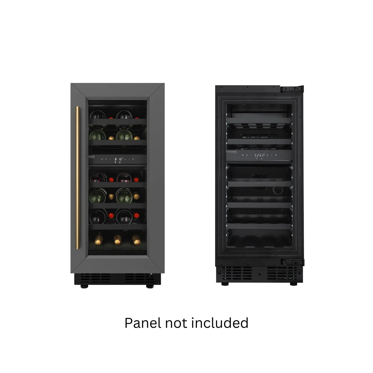 Koolmore KM-CW28DZ-BPR Reach-In Undercounter Refrigerator