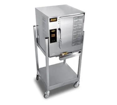 AccuTemp E64403D120 SGL 6 Pan Electric Boilerless Convection Steamer w/ Stand, Connectionless, 240V