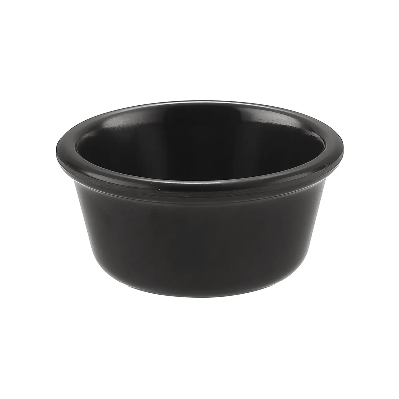 CAC China MRKF-6 Plastic Ramekin, 6 oz (3-7/8" Dia) White Melamine, Dishwasher Safe - 1 Dozen