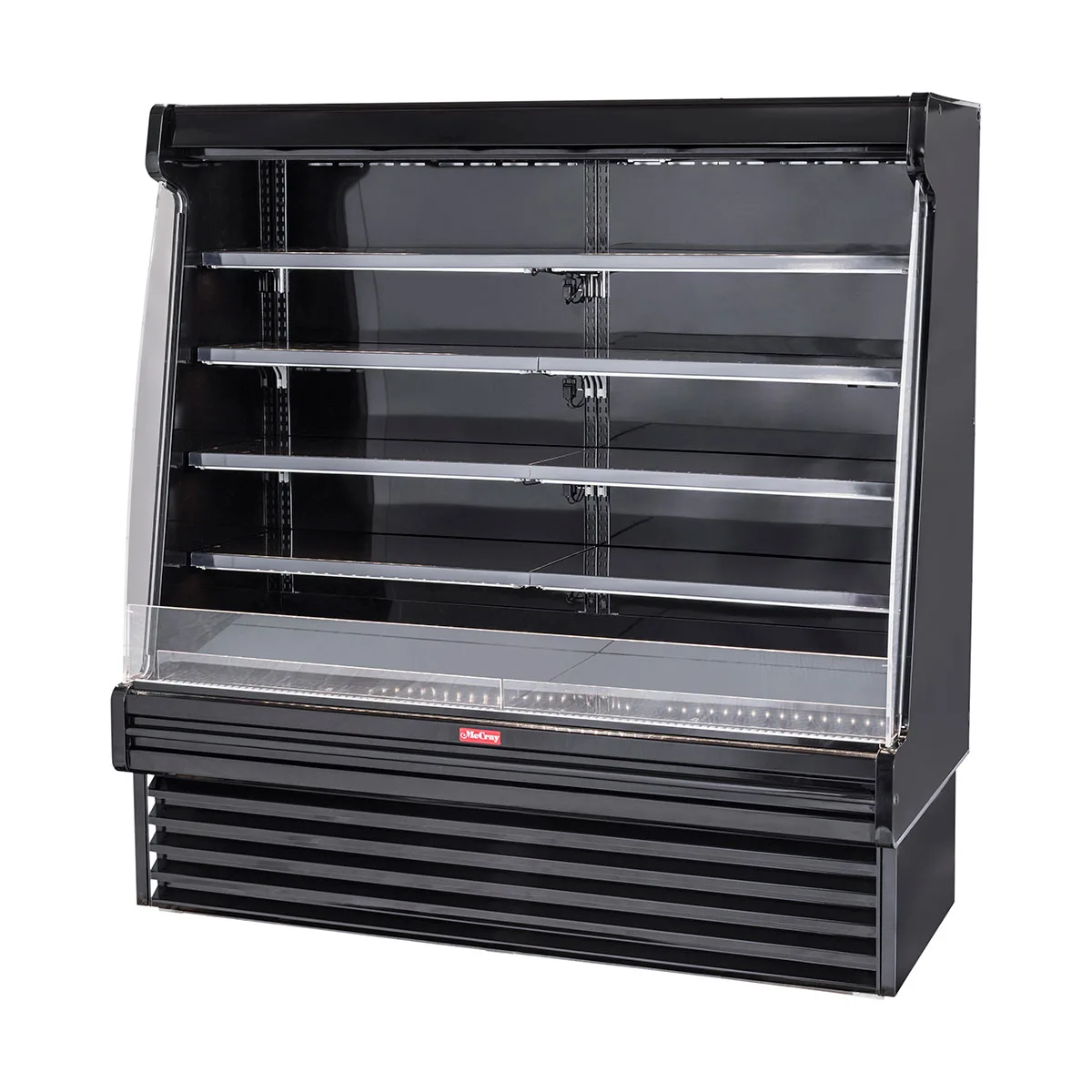 Howard-McCray SC-OD35E-8S-B-LED 99" Refrigerated Dairy Open Air Merchandiser in Black