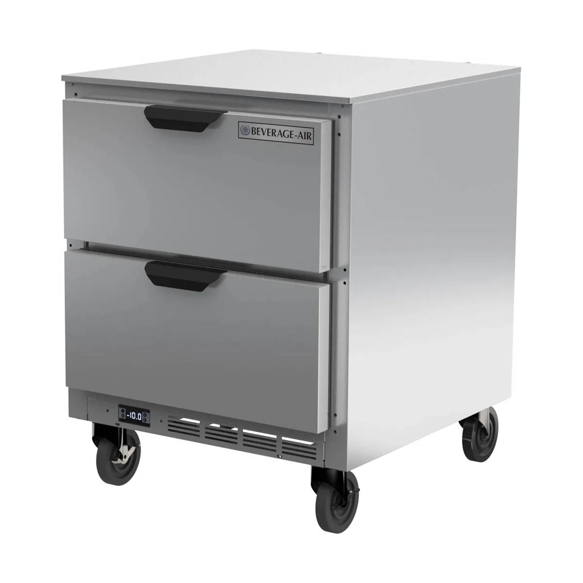 Beverage Air UCFD27AHC-2 27" 1-Section Undercounter Freezer w/ 2 Drawers, 6 cu. ft.