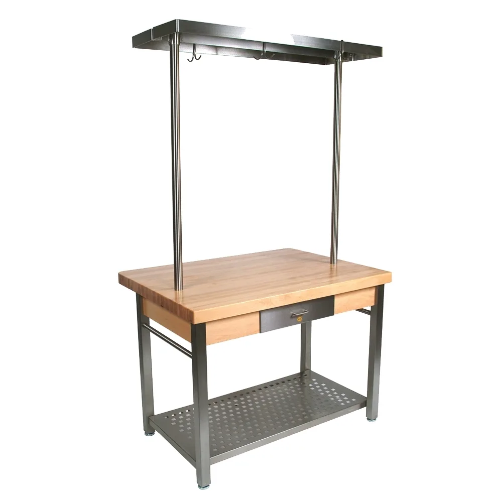 John Boos CUCG20 Cucina Grande' Work Table, 48"W X 28"D X 35"H Overall Size