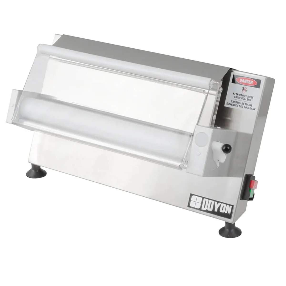 Doyon DL18SP Countertop Single Pass Dough Sheeter 18" Single Horizontal Roller, 1/2 Hp
