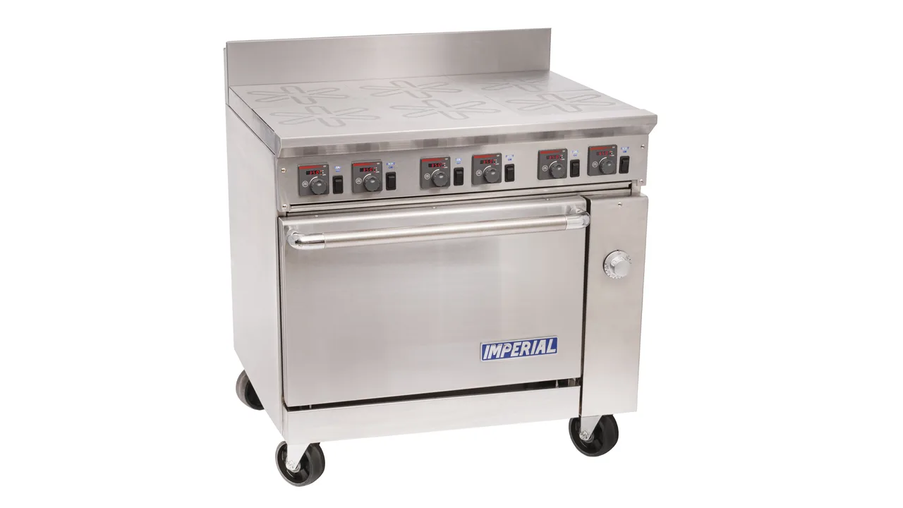 Imperial IR-6-EW Pro Series Restaurant Range, Electric, 36", (6) Wafer Elements