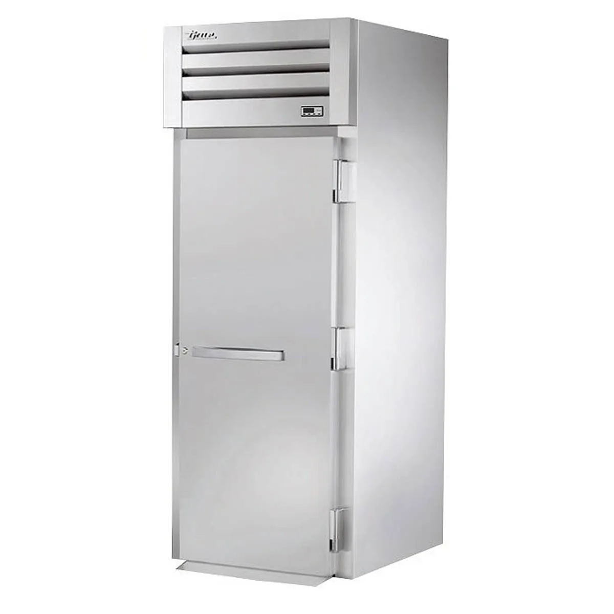 True STG1RRI-1S-HC 35" 1-Section Roll-In Refrigerator w/ Solid Door, Stainless Steel Front-Aluminum Sides