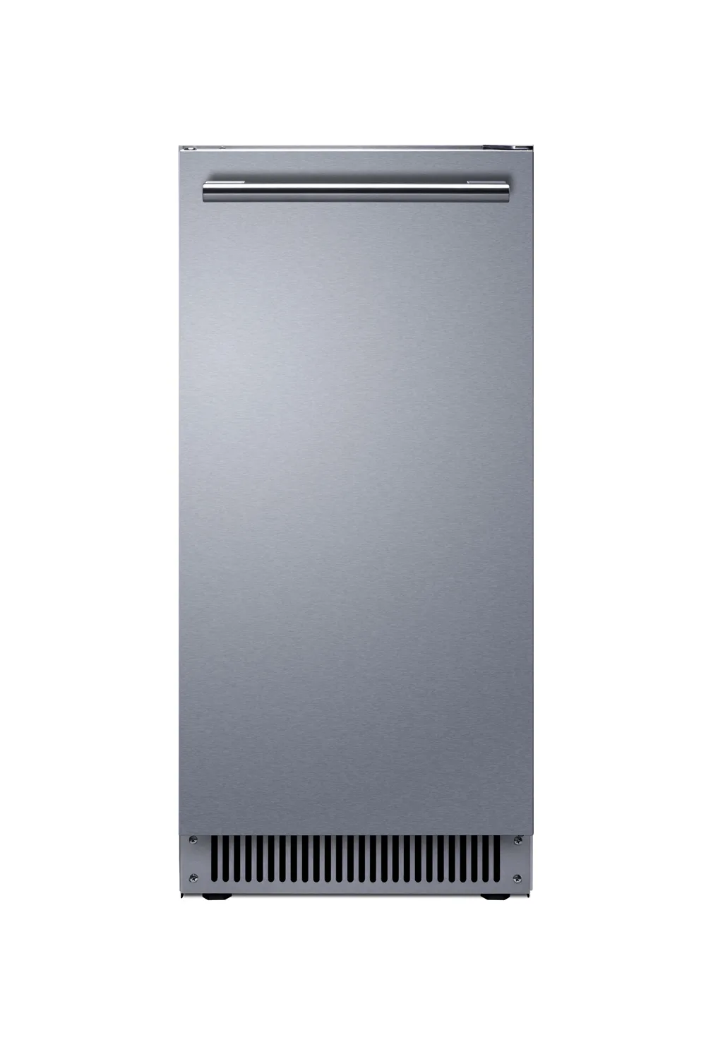 Summit BIM63OSADA Ice Maker 15" Wide 68 lb Full Cube Stainless Steel Auto-Defrost 115V ADA