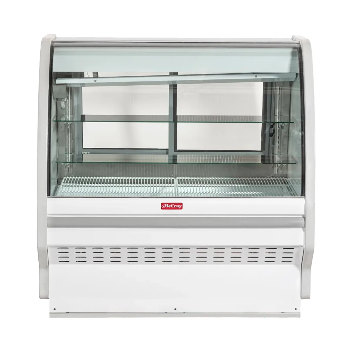 Howard-McCray SC-CBS40E-8C-S-LED 100" Refrigerated Bakery Display Case, Stainless Steel