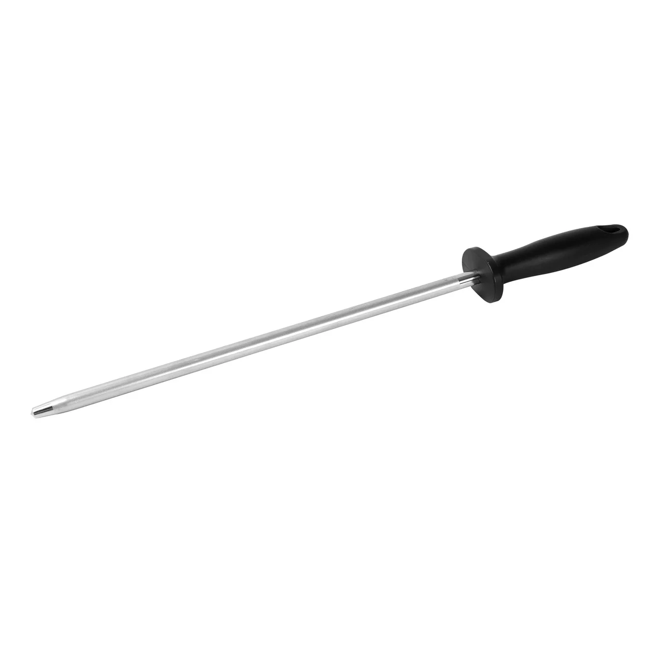CAC China KFSP-XR14 Sharpening Steel Knife, 14" Extra Hard Round Blade, Professional Kitchen Cutlery