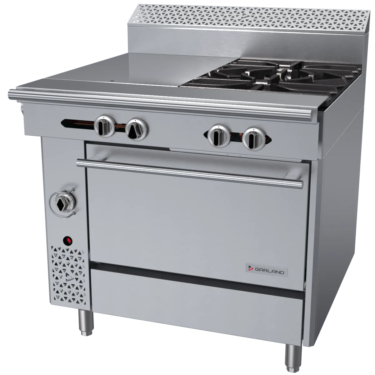 Garland US Range C36-14R Garland Cuisine Series Heavy Duty Range, Gas, 36"