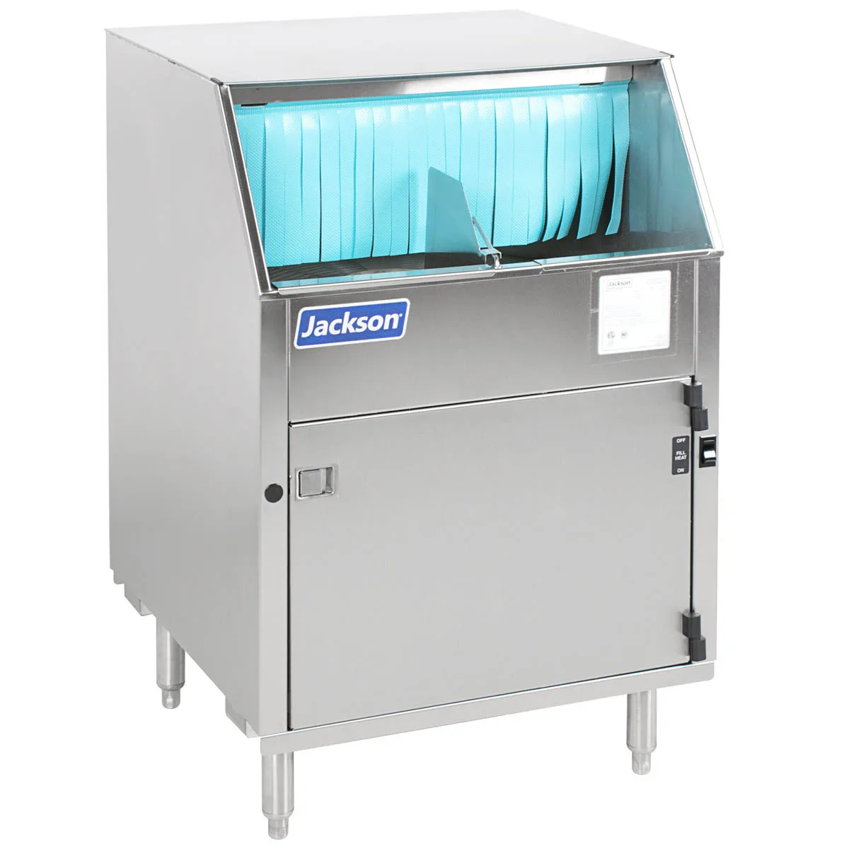 Jackson WWS DELTA 115 25" Rotary Undercounter Glasswasher, Low Temp - 1200 Glass/Hr -115V 