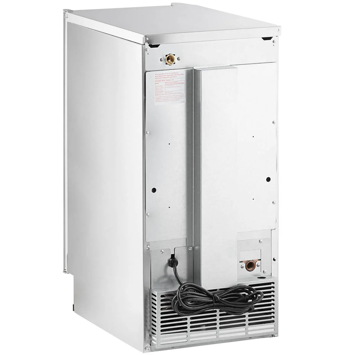 Hoshizaki AM-50BAJ-AD 15" Air Cooled Full Cube 55 lb Undercounter Ice Machine with 22 lb Bin, ADA