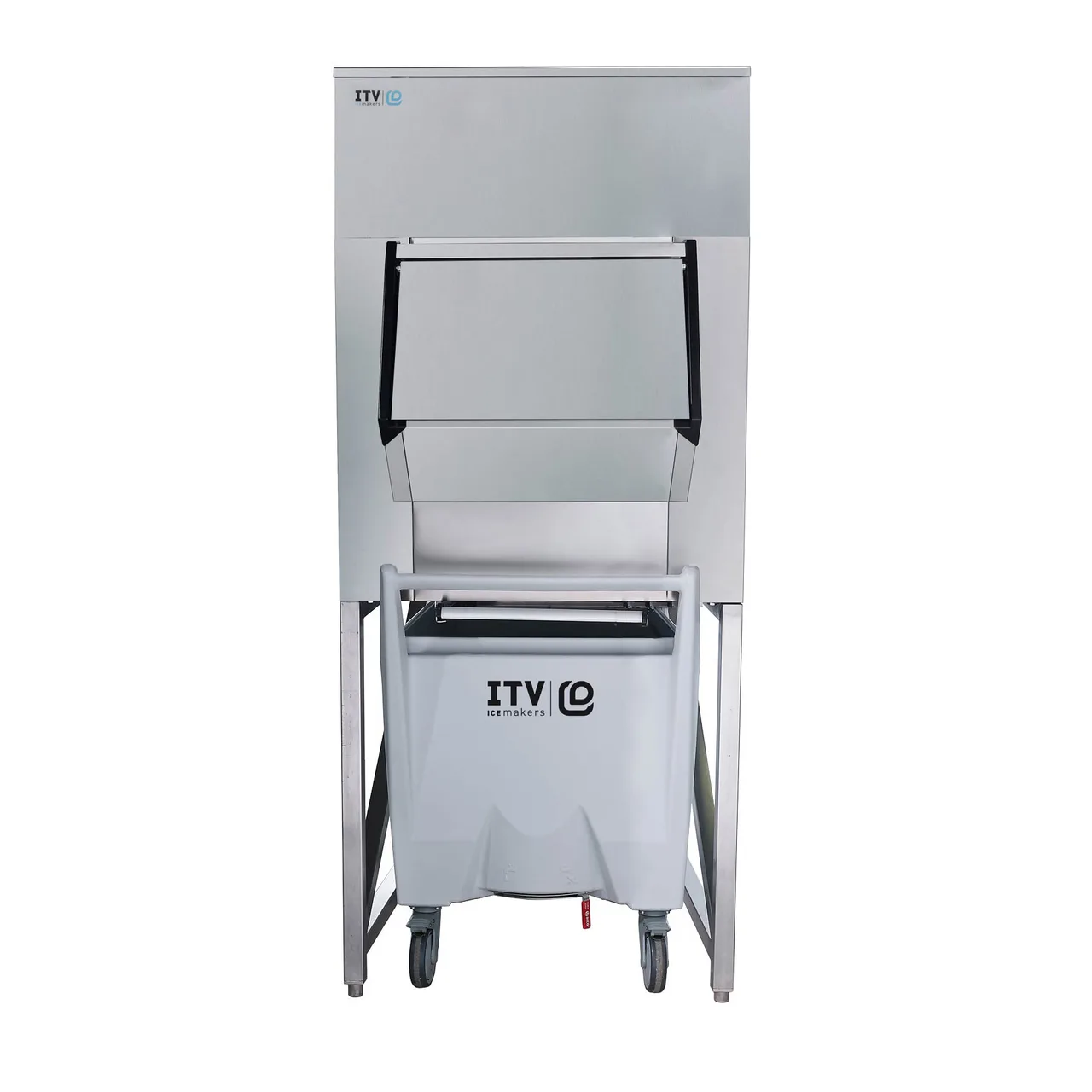 ITV Ice Makers SCS-700 30" Ice Storage Bin with Transport Cart, 661 lb