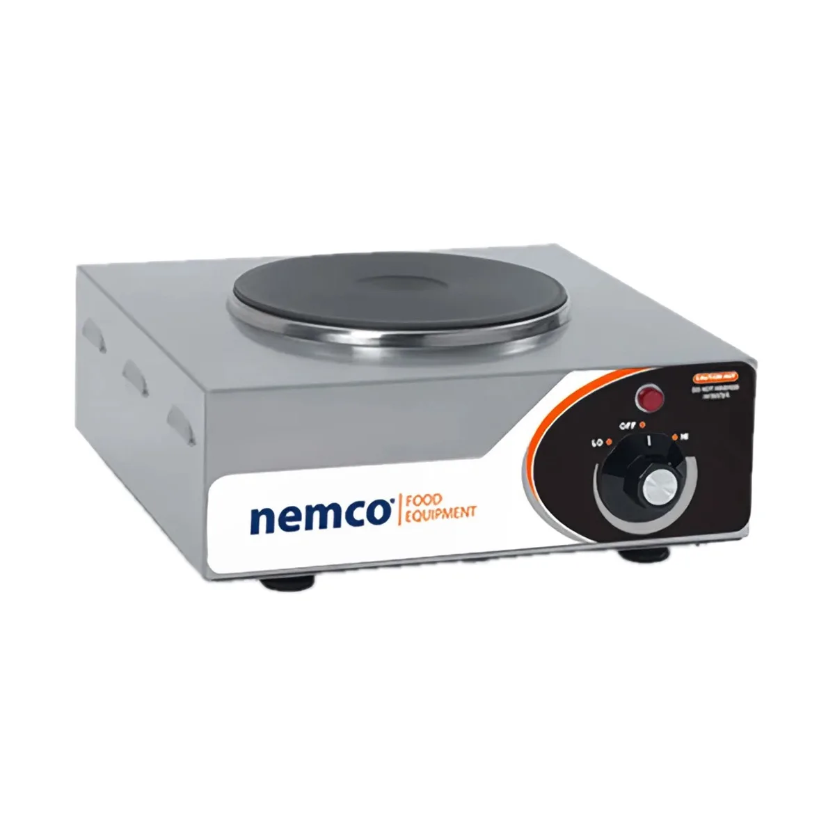 Nemco 6310-1-240 12" Electric Countertop Hotplate w/ (1) Solid Burner, Manual Controls, 2.0 kW, 240v