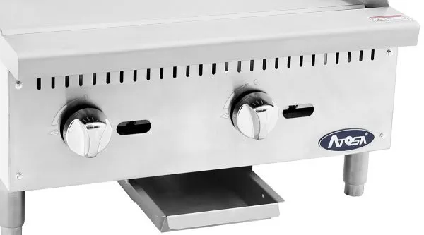 Atosa USA ATMG-24 24" Countertop Gas Griddle with Manual Controls