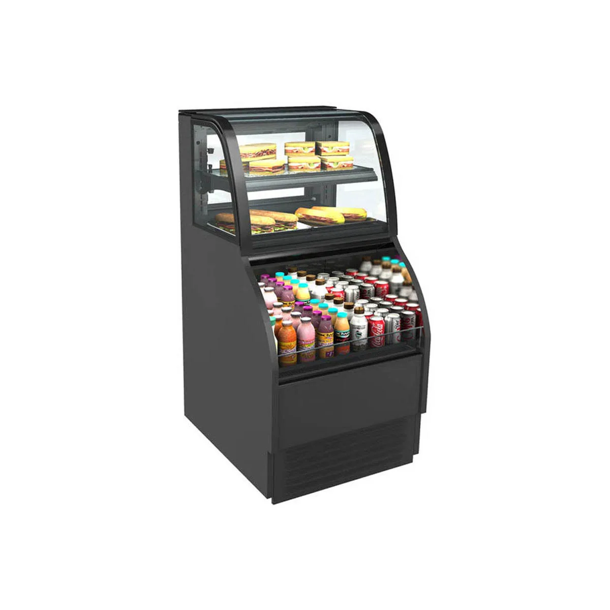 Structural Concepts HMBC2 27" Harmony Dual Service Dry / Refrigerated Bakery Case