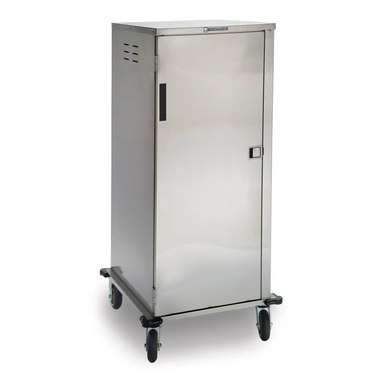 Lakeside 5710 Stainless Steel 10 Tray Elite Series Enclosed Meal Delivery Cart w/ 1 Compartment