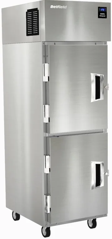 Delfield 6125XL-SH 26" One Section Reach-In Freezer w/ 2 Half Solid Doors, Top Mount, 16 cu. ft.