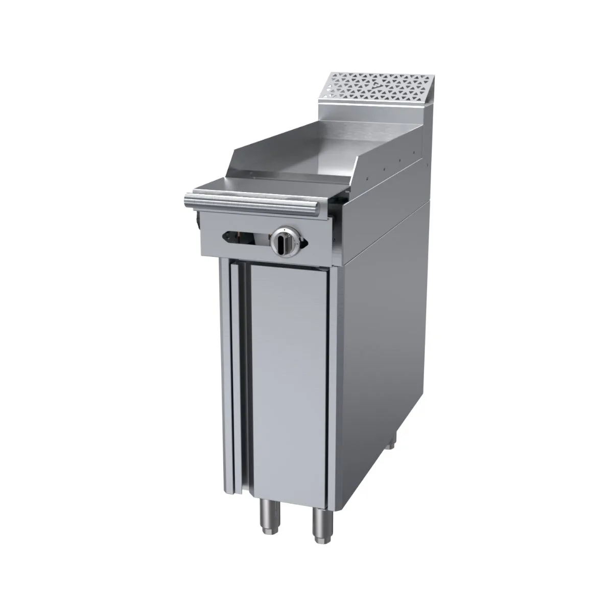 Garland US Range C12-8S 12" Gas Heavy Duty Range w/ 12" Full Hot Top, Cabinet Base, 25.000 BTU